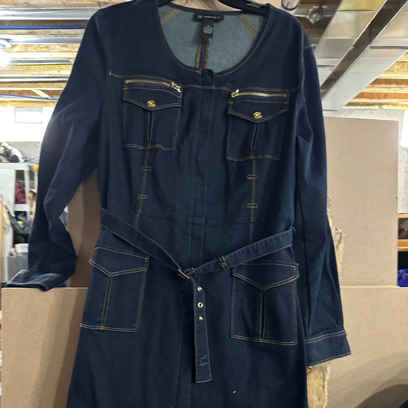 Denim dress - Picture 1 of 3